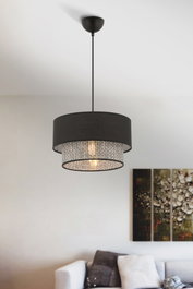 Opviq Echo - Gris, Negro